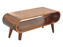 Mesa baja Amaya de estilo nórdico.