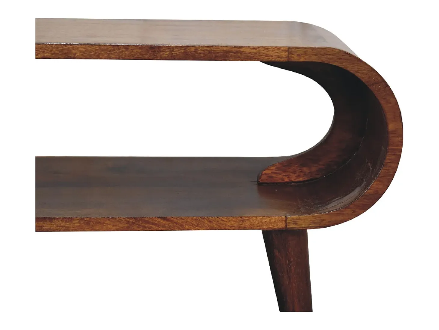 Mesa baja Amaya de estilo nórdico.