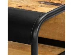 Mesa consola 118 x 30 x 75 cm Madera maciza de mango