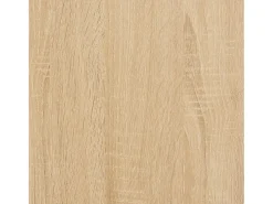Mesa consola cajones estantes madera de ingeniería roble Sonoma