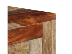 Mesa consola con 3 cajones madera maciza sheesham 120x30x75cm