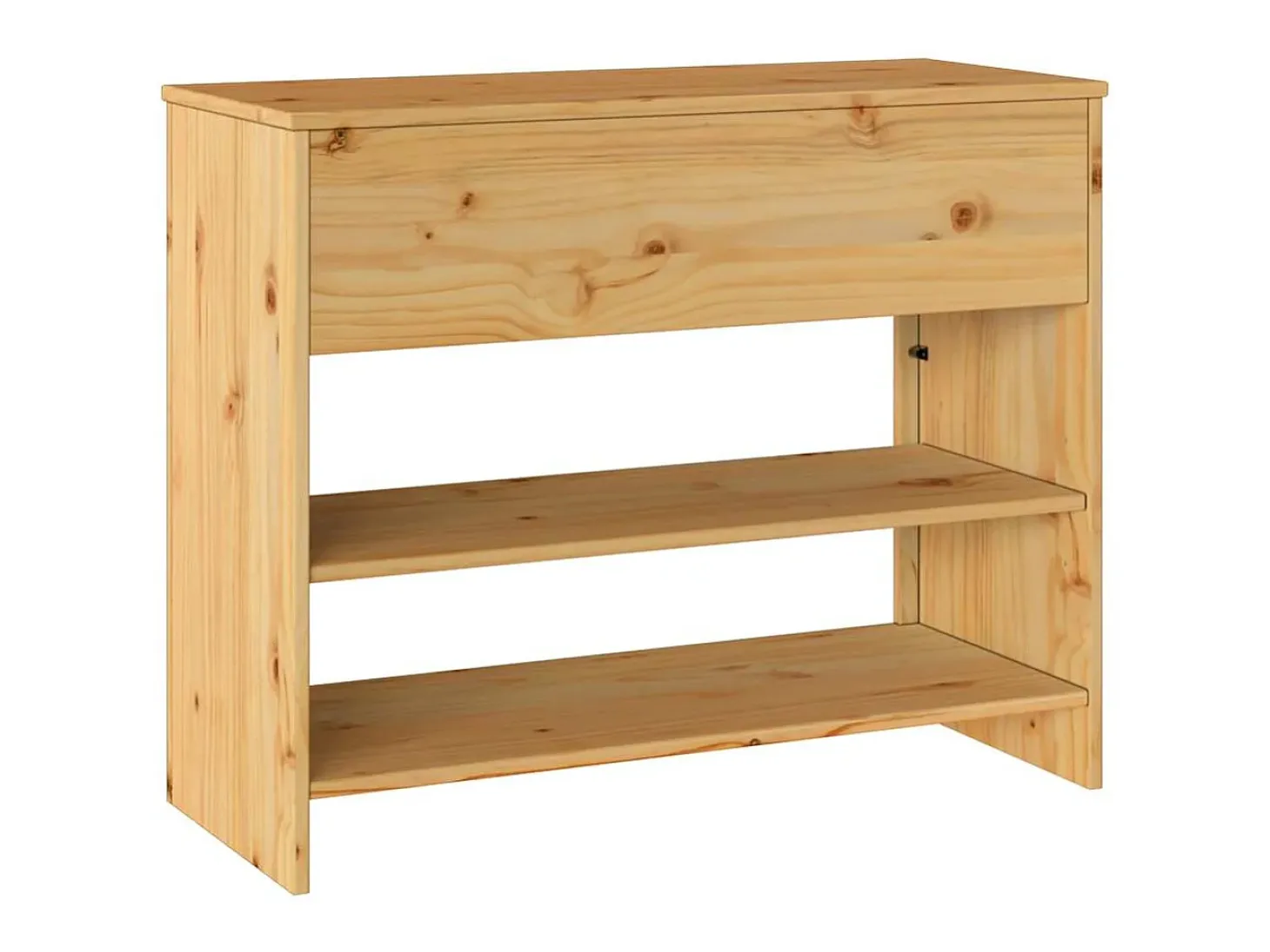 Mesa Consola con cajón Drammen Roble 89.5 x 37 x 73 cm