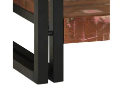 Mesa Consola con cajón Multicolor madera maciza reciclada