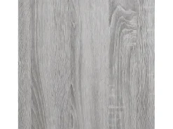 Mesa consola con cajones estantes madera ingeniería Sonoma gris