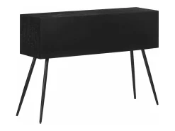 Mesa consola con cajones teca maciza reciclada 116x30x76 cm ES759669