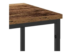 Mesa Consola con estante Otro Madera Vieja 180 x 30 x 75 cm
