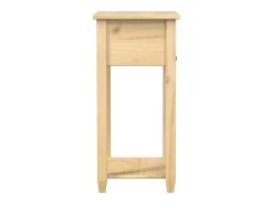 Mesa consola Corona 55x35x73 cm madera maciza de pino