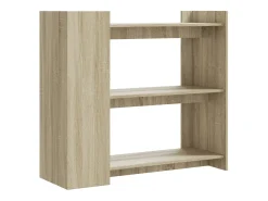 Mesa consola de madera de ingeniería roble Sonoma 100x35x90 cm