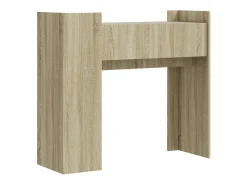 Mesa consola de madera de ingeniería roble Sonoma 100x35x90 cm