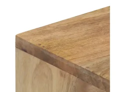 Mesa consola de madera maciza de mango 90x45x75 cm ES629941