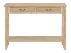 Mesa consola de madera 110x35x80 cm ES587467
