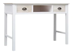Mesa consola de madera 110x45x76 cm