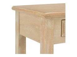 Mesa consola de madera 110x35x80 cm