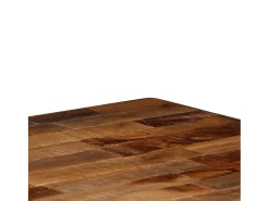 Mesa consola de teca maciza reciclada 90 x 30 x 76 cm