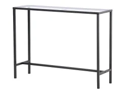 Mesa consola Dipp negra.