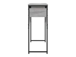 Mesa consola estante madera ingeniería Sonoma gris 105x30x75 cm