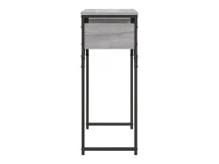Mesa consola estante madera ingeniería Sonoma gris 75x30x75 cm ES829038
