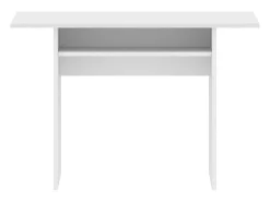 Mesa consola extensible Taly blanco 77,5x110,6x33-66,2 cm