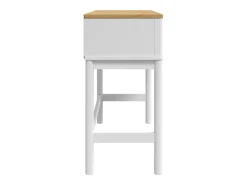 Mesa consola FLORO madera maciza de pino blanco 89,5x36,5x73 cm