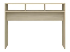 Mesa consola madera contrachapada roble Sonoma 105x30x80 cm ES348602
