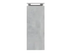 Mesa consola madera contrachapada gris hormigón 102x30x80 cm ES196022