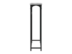 Mesa consola madera de ingeniería gris Sonoma 75x19,5x75 cm