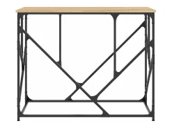 Mesa consola madera de ingeniería roble Sonoma 100x40x80 cm
