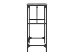 Mesa consola madera de ingeniería gris Sonoma 100x32x75 cm
