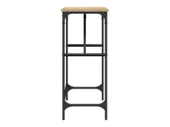 Mesa consola madera de ingeniería roble Sonoma 100x32x75 cm ES428957