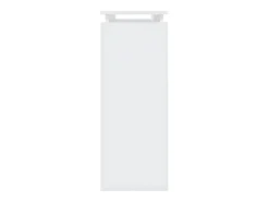 Mesa consola madera de ingeniería blanca 102x30x80 cm ES977156
