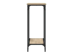 Mesa consola madera de ingeniería roble Sonoma 75x30,5x75 cm ES322676