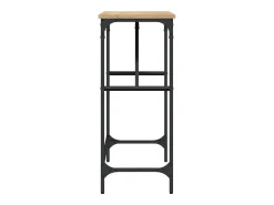 Mesa consola madera de ingeniería roble Sonoma 100x32x75 cm