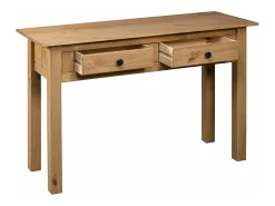 Mesa consola madera maciza pino Panamá Range 110x40x72 cm