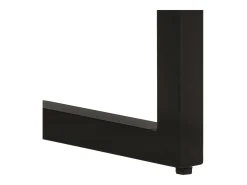 Mesa consola madera maciza de mango rugosa 110x35x76 cm ES695914