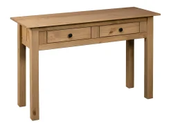 Mesa consola madera maciza pino Panamá Range 110x40x72 cm ES183747