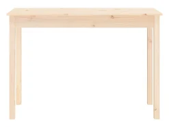 Mesa consola madera maciza de pino 110x40x75 cm ES756708