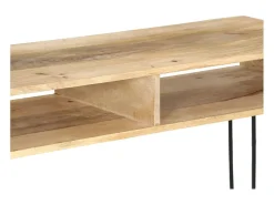 Mesa consola Madera maciza de mango 115 x 35 x 76 cm