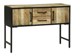 Mesa Consola Marrón 100 x 35 x 70 cm madera maciza de mango