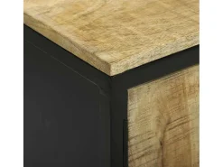 Mesa Consola Marrón 100 x 35 x 70 cm madera maciza de mango