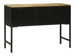 Mesa Consola Marrón 100 x 35 x 70 cm madera maciza de mango