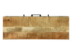 Mesa Consola Marrón 100 x 35 x 70 cm madera maciza de mango