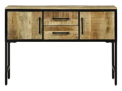 Mesa Consola Marrón 100 x 35 x 70 cm madera maciza de mango
