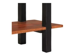 Mesa Consola Marrón 110 x 30 x 75 cm madera maciza de acacia