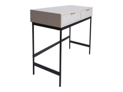 Mesa consola MCW-O41, aspecto madera blanco