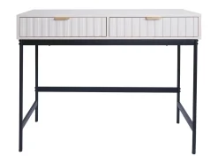 Mesa consola MCW-O41, aspecto madera blanco