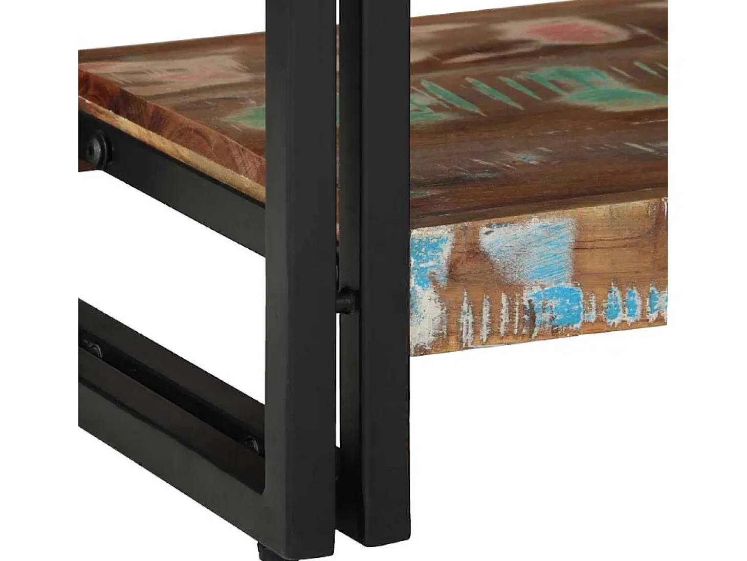 Mesa Consola Multicolor 90 x 33 x 75 cm madera maciza reciclada