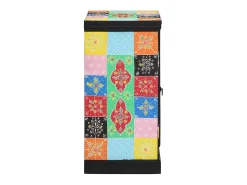Mesa Consola Multicolor 50 x 30 x 75 cm Madera maciza de Mango