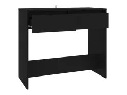 Mesa consola Negra 89x41x76,5 cm Acero