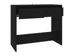 Mesa consola Negra 89x41x76,5 cm Acero