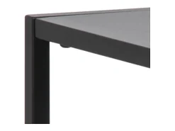 Mesa consola Newcastle 1 estante color negro.